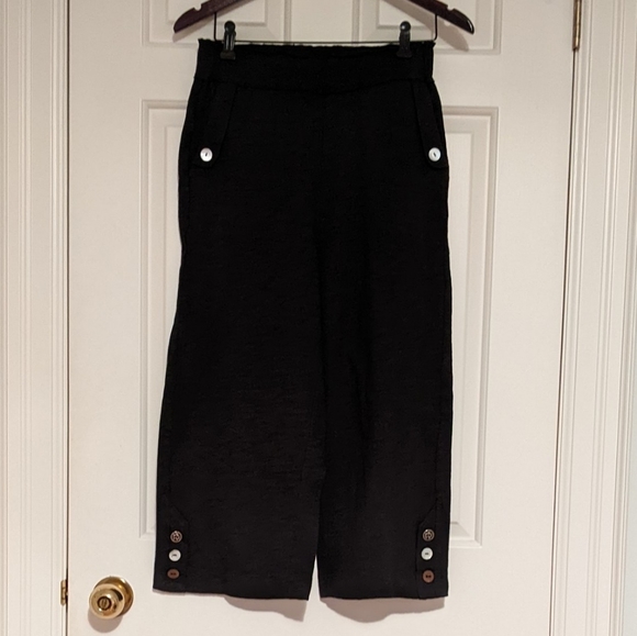 Neon Buddha 100% Cotton Cropped Pants - Picture 3 of 10